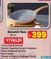 VİVALDİ SERAMİK TAVA 26 CM fiyat ve kampanya bilgisi